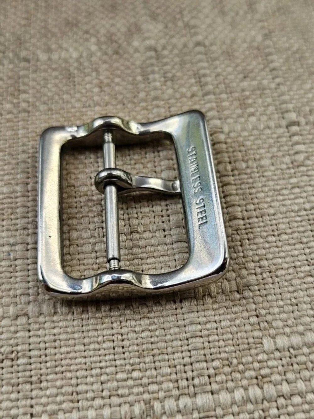Fossil Strap Buckle Silver Tone Replacement Buckle for Watch Band Size